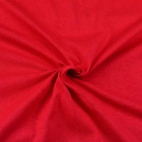 Jersey prestieradlo Červené 80x200 cm