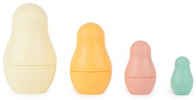 Bieco - Silikónová skladacia matrioška - Tropical Vibes