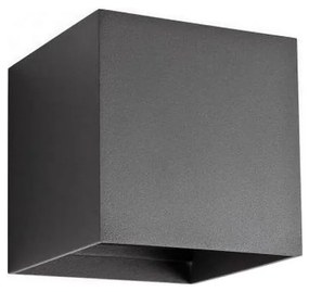 Redo 90176-LED Vonkajšie nástenné svietidlo VARY 2xLED/6W/230V 4000K IP54 antracit