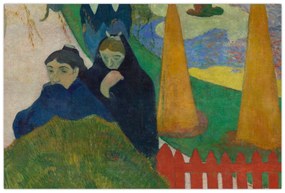 Obraz - Paul Gauguin, Arlésiennes (Mistral) , reprodukcia (90x60 cm)