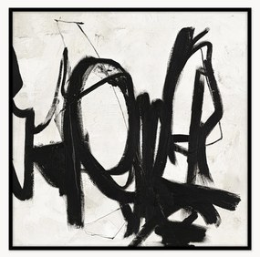 Ručne maľovaná nástenná dekorácia v drevenom ráme Playblack