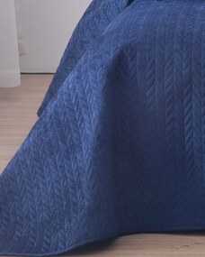 Zamatový prehoz Silky Touch 220x240cm royal blue