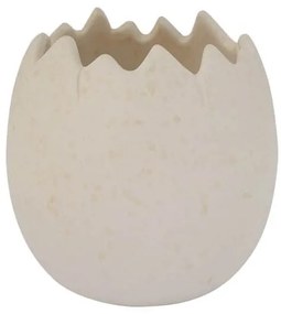 Storefactory Keramický obal na kvetiny Lyckeby Off-White Ø 12 cm