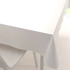 Biante Zamatový obdĺžnikový obrus Velvet Premium SVP-024 Krémovo biely 140x180 cm