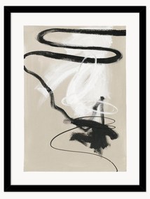 Nástenná dekorácia v ráme Less but Better