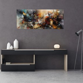 Obraz - Abstraktná grafika (120x50 cm)