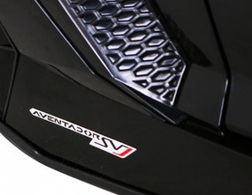 Lamborghini SVJ DRIFT pre 2 deti Black + funkcia Drift + Diaľkové ovládanie + MP3 LED + Free Start
