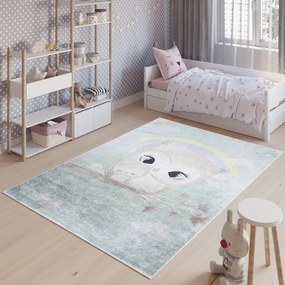 Detský koberec s motívom rozkošných sovičiek Šírka: 120 cm | Dĺžka: 170 cm