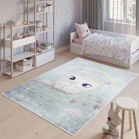 Detský koberec s motívom rozkošných sovičiek Šírka: 120 cm | Dĺžka: 170 cm