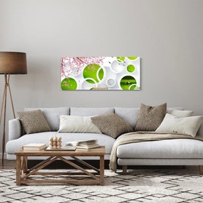 Obraz - Mólo nad jazerom (120x50 cm)