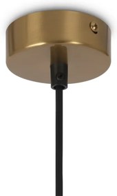 Maytoni MOD013PL-04BS1 - Luster na lanku RING 4xG9/25W/230V zlatá