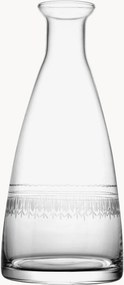 Ručne fúkaná krištáľová karafa Ovals, 850 ml