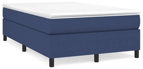 Boxspring posteľ s matracom modrá 120x190 cm látka 3269689