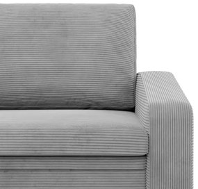 Kreslo ORBIT Poso rozkladacie, svetlosivé