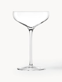 Krištáľové poháre na šampanské Swing, 6 ks