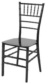 Mextra Svadobná stolička TIFFANY CHIAVARI II, 800 čierna