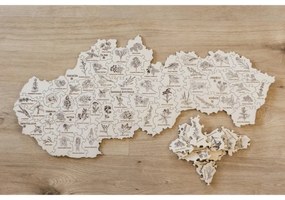 PDK16 Puzzle v drevenej krabičke - Slovensko - Herbár