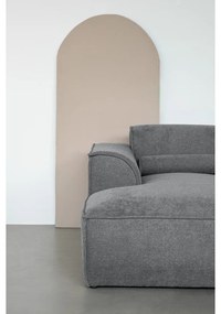 Sivá rohová pohovka (ľavý roh) Flex Felix – Miuform