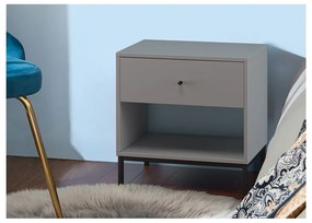 Sivý nočný stolík Celine – Støraa