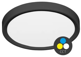 Ecolite W007-CCT/32W/CR - LED Stropné svietidlo SALY LED/32W/230V IP40 čierna