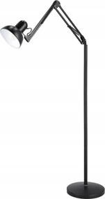 Stojacia lampa 1xE27/40W/230V čierna