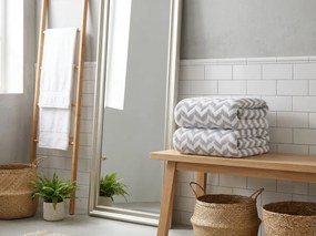 Rýchloschnúci uterák SWIFTURA 50x100 cm sivý, 100% mikrovlákno