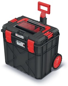 Kufor na náradie XEBLOCCK ALLU LOG II 54,6 x 38 x 51 cm čierno-červený