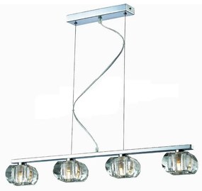 Azzardo AZ0493 - Luster na lanku RUBIC 4xG9/40W/230V