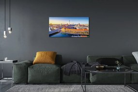 Obraz na plátne Berlín riečny mosty 100x50 cm