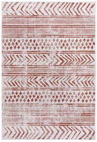 NORTHRUGS - Hanse Home koberce Kusový koberec Twin Supreme 105415 Biri Cayenne – na von aj na doma - 80x250 cm