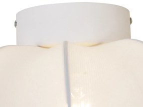 Japandi stropné svietidlo biele 37 cm - Plu Asyesha