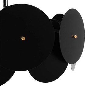 Toolight Toolight, kovové stropné svietidlo 3xE27 APP1307-CP, čierna, OSW-00945