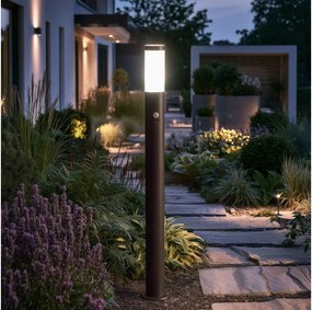 BRILAGI - Vonkajšia lampa so senzorom ELIA 1xE27/20W/230V IP44 100 cm antracit