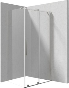 Deante Obdĺžnikový sprchový kút Prizma 140x70 cm - KPN0P14S07, chróm - bez vaničky