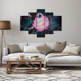 Obraz ružovej kvetiny (150x105 cm)