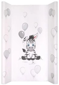 NEW BABY Prebaľovacia podložka New Baby Zebra biela 80x50