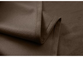 Tmavý zatemňovací záves VELVET 140x270 cm Zavesenie: Riasiaca páska