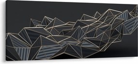 Obraz abstrakcie (120x50 cm)