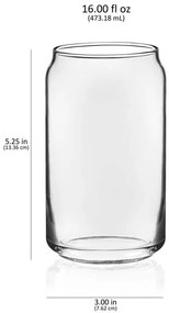 Onis Glass Can 475 ml 6 ks