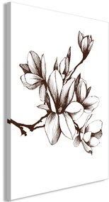 Artgeist Obraz - Renaissance Magnolias (1 Part) Vertical Veľkosť: 20x30, Verzia: Na talianskom plátne