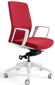 OFFICE PRO bestuhl -  OFFICE PRO bestuhl Kancelárska stolička J2 WHITE BP červená