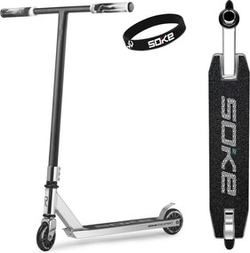 SOKE EVO street silver performance scooter