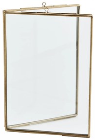 MADAM STOLTZ Sklenený dvojrámik Iron & Glass