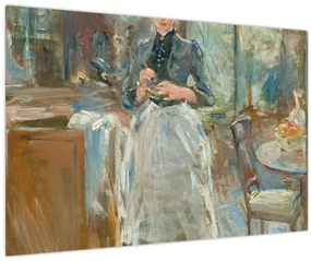 Obraz - Berthe Morisoti, In the Dining Room, reprodukcia (90x60 cm)