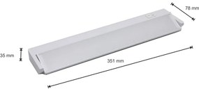 LED Podlinkové svietidlo LED/5W/230V Biela