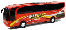 LEAN TOYS Autobus mestský 54 cm - červený