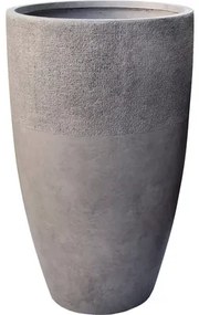 Kvetináč váza Lafiora Sober Clayfiber Ø 35 x 60 cm hnedá