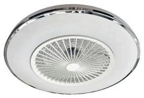 LED Stropné svietidlo s ventilátorom OPAL LED/72W/230V + diaľkové ovládanie