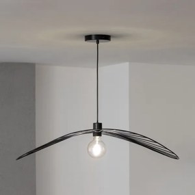 Brilagi - LED luster na lankách CERIA WIRE 1xE27/40W/230V 60x80 cm čierna