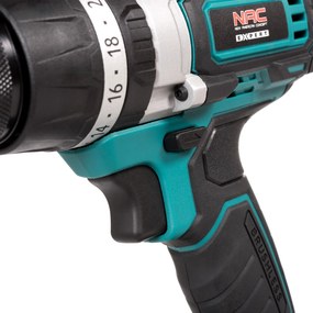 Aku vŕtačka s príklepom NAC CDB-70-BL-I-LI-20V